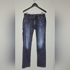 Women's Silver Jeans - Suki Straight W29/L32